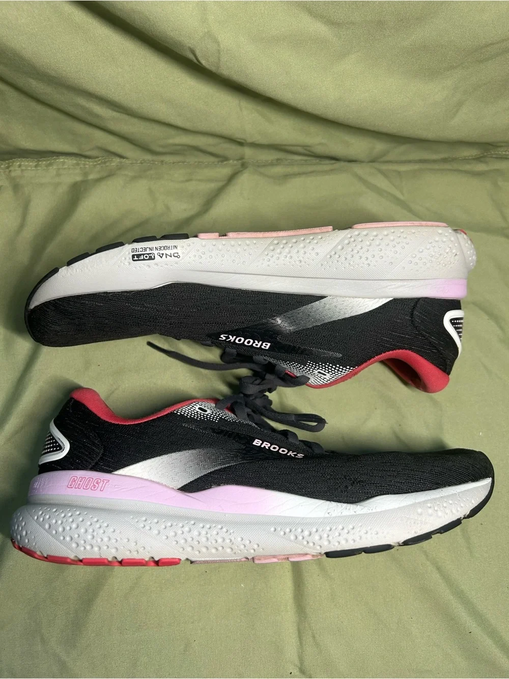 Brooks Ghost 16 Shoes Womens Size 7.5 Running Cushioned Sneakers